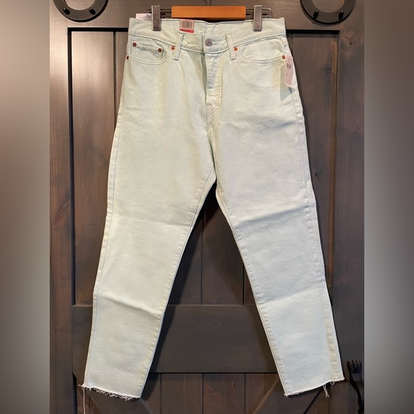 Levi’s Wedgie Fit Jeans Mint Size 29 - Picture 4 of 9